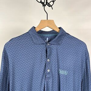 Marco Island Country Club Featherweight Golf Polo - johnnie-o - Large - Blue